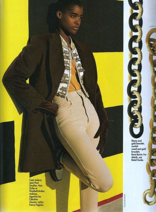 US ELLE December 1990: Sebastian