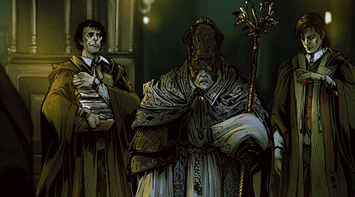 Illustrated Bloodborne Lore | Laurence The First Vicar By Raquel Cornejo