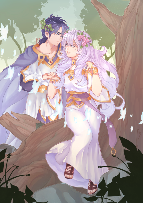 Fire Emblem Genealogy of the Holy War | Sigurd &amp; Deirdre