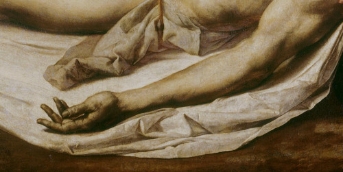 Jusepe de Ribera, Pietà (details), 1637