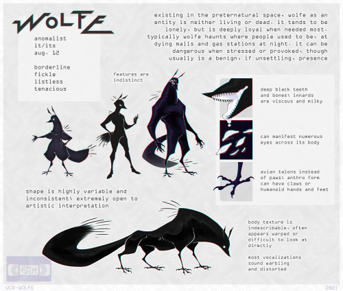 i wanted to make wolfe a new ref since 2020 but uhhhh hahaa. check it out tho im happy w it, got all