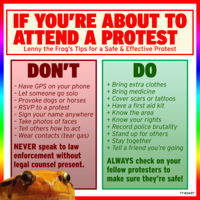 Sex tt40art:If You’re Going to a Protest…BUT pictures