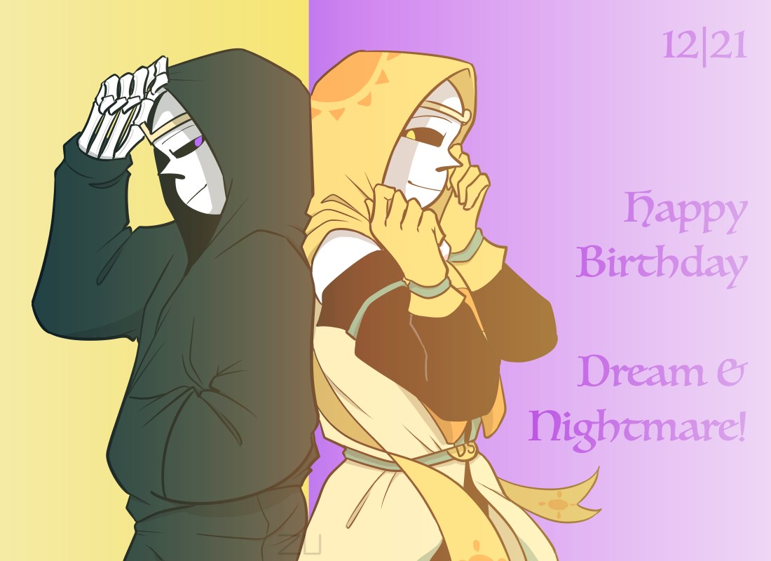 Hiro!/Shu!/Nightmare! — WOOOOO DREAMTALE TWINS BIRTHDAY