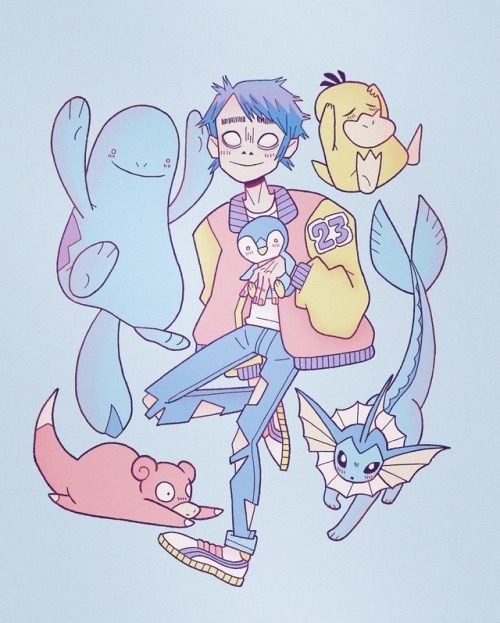 2d as a water-type pokémon trainer :’) (psst! https://www.instagram.com/p/BWETqQcF_mw/)