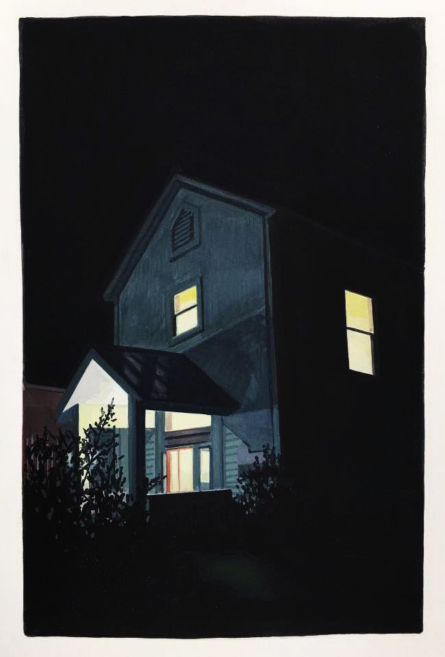 supersonicart:  Christopher Burk, Paintings. Gorgeous, mystery filled “nocturnes”
