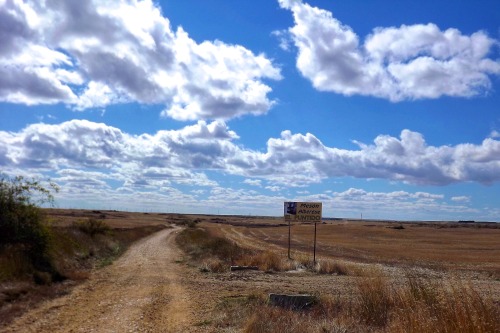 Vistas de la meseta III - cerca de San Bol, Burgos, 2011.