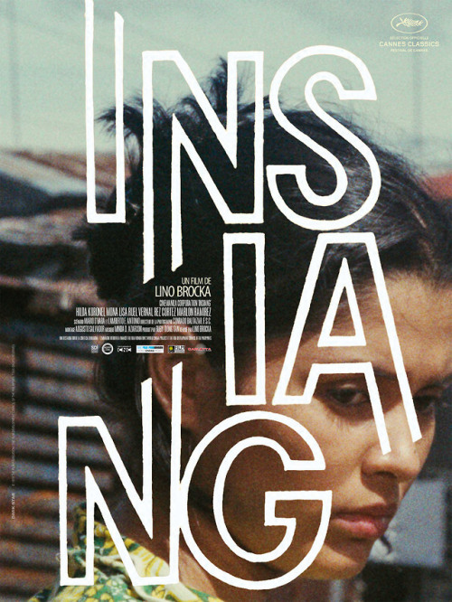 2015 Cannes Classics poster for INSIANG (Lino Brocka, Philippines, 1976)Designer: Dark StarPoster so
