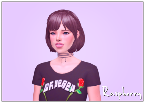 Hair recolors in @pastry-box‘s saccharine palette. Credits goes to the creators; @john-sims, @