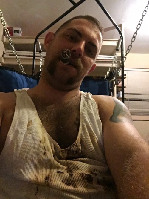 rdnckcub:Love being a filthy pig