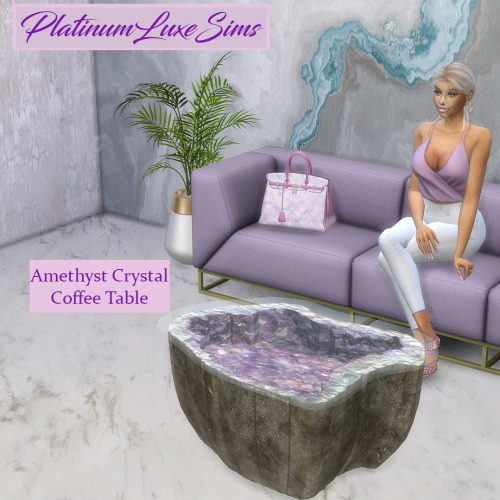 Amethyst Crystal Coffee Table Now on my Patreon! DOWNLOADEarly access - Public 17th Sept. DO NOT - R
