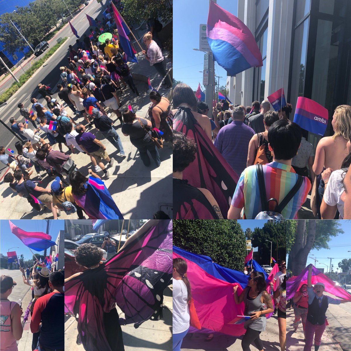 bi-trans-alliance:WeHo, California: from the first ever city-wide bi pride in the