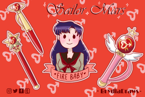 brydiadraws:SWEET SAILOR SOLDIER STICKER SHEETS!!Available on my store! &gt;&gt;&gt;&