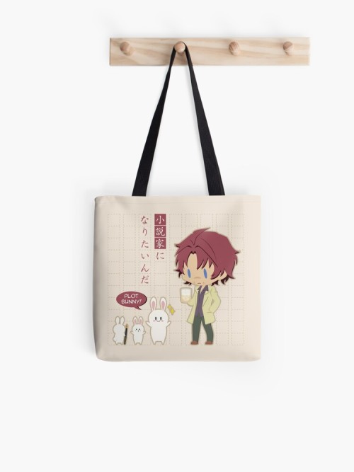 enerimess: enerimess: I uploaded “Odasaku wants to be a novelist” graphic on Redbubble!A