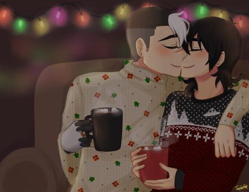 My Sheith Secret Santa present for @fortressen !!!HAPPY (BELATED) HOLIDAYS/CHRISTMAS/NEW Y