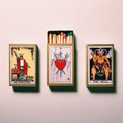 figdays:Tarot Card Matchbox //  shopwickedgarden  