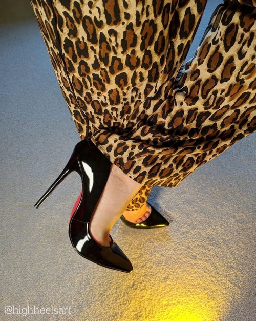 The Sharp End#thesharpend #sharp #leopardprintpants #stilettos #blackpumps #highheels #happyfriday #