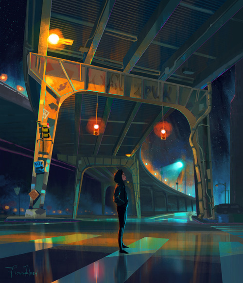city nights~ fiona hsieh