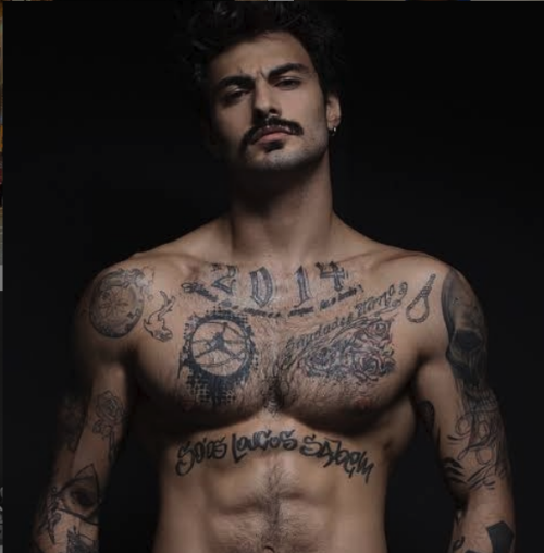 alanspazzaliartist:  le Beau de jour for today is LUIS COPPINI  ( profesional footballer)