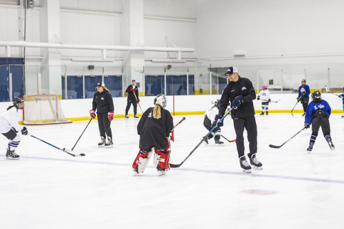 Colton Parayko returns to Fairbanks to teach at a summer camp for young hockey players. July 2019. P