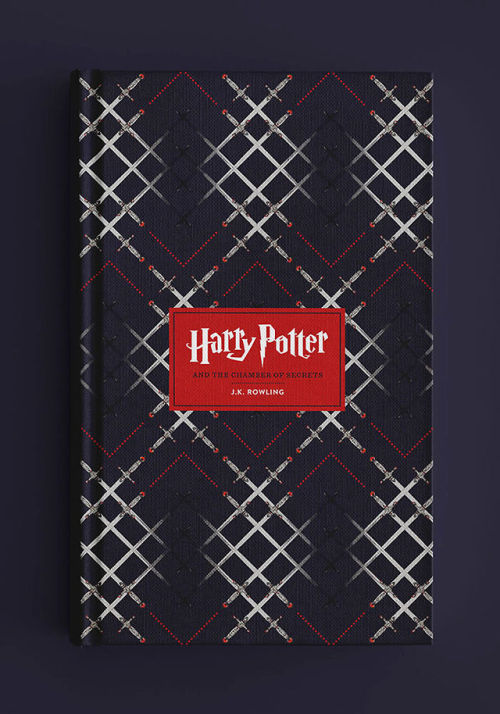 raxenne:  Happy birthday, Harry Potter!To celebrate Harry’s birthday (and my undying love for the series), I made my own covers! I created patterns (Thanks for the inspiration Scandinavia!) using a significant object from each book. I used those in