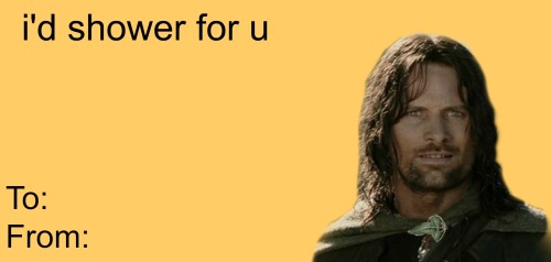 deans-isengard:The Hobbit + Lord of The Rings Valentine cards