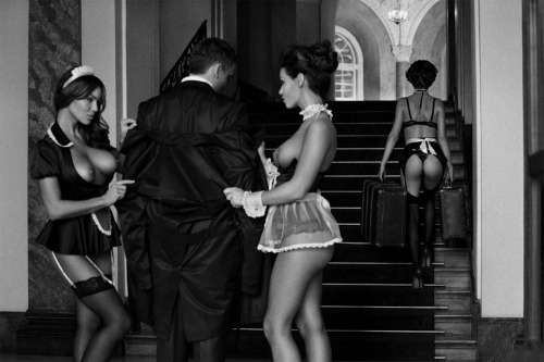 orchidea-nera:  tigre75:  Tigre75  …penso sia il sogno di ogni uomo entrare in un albergo così….