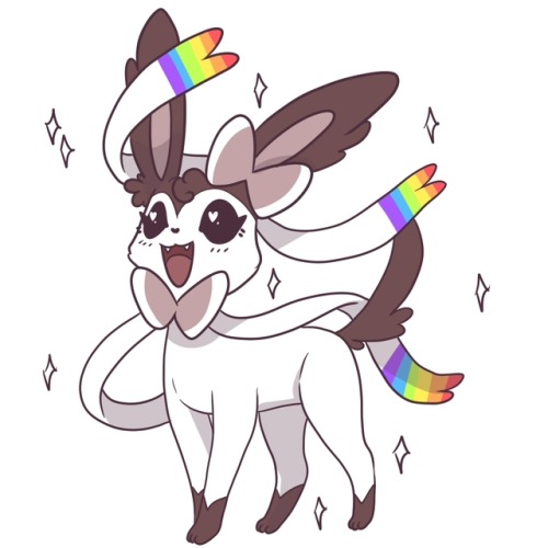 sweetsleepysheepies:  Pride Sylveons! Free to use with credit. Feel free to drop by my ask box if you don’t see your flag here!  @leex2 