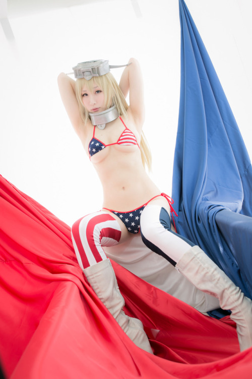 cosplayjapanesegirlsblog: Kantai Collectio - IOWA (Swimsuit) [mysuite] (Atsuki) 1-31   < |D’‘‘‘