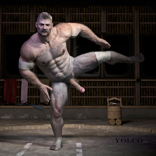 dirtypigposts:  grabbyhaze:  yolcowarriors:  Vassili goes Sumo  Superb job!  リアルな雰囲気でエロいなあ。  &hellip