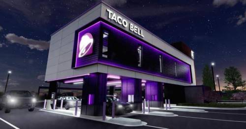 evilbuildingsblog:  MN Taco Bell is taking over the night