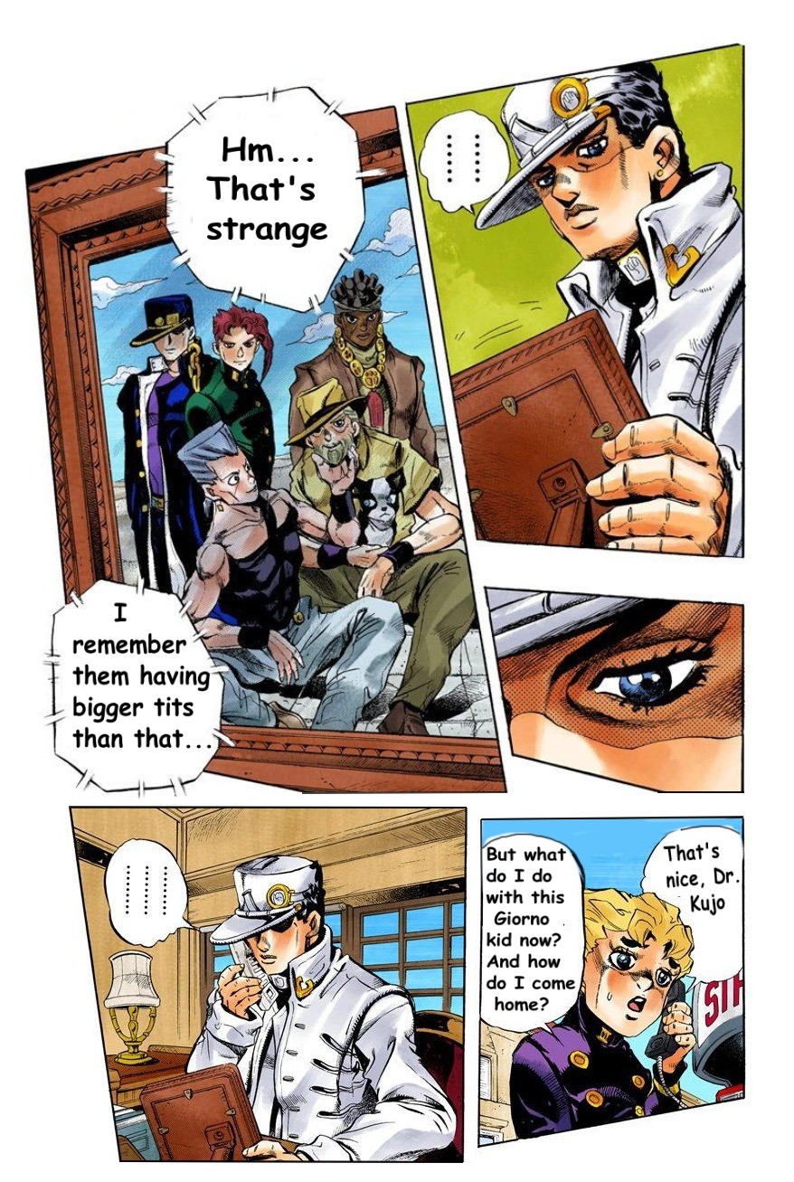 Jojo's Bizarre Adventure shatposts — got em