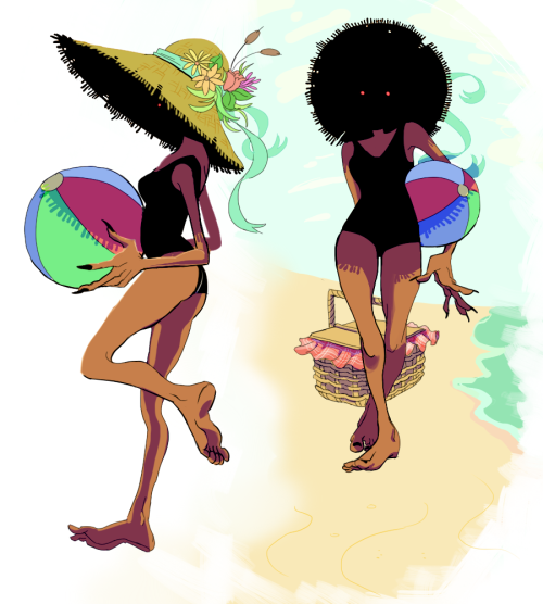 aticklefuck:strange beach-goer 