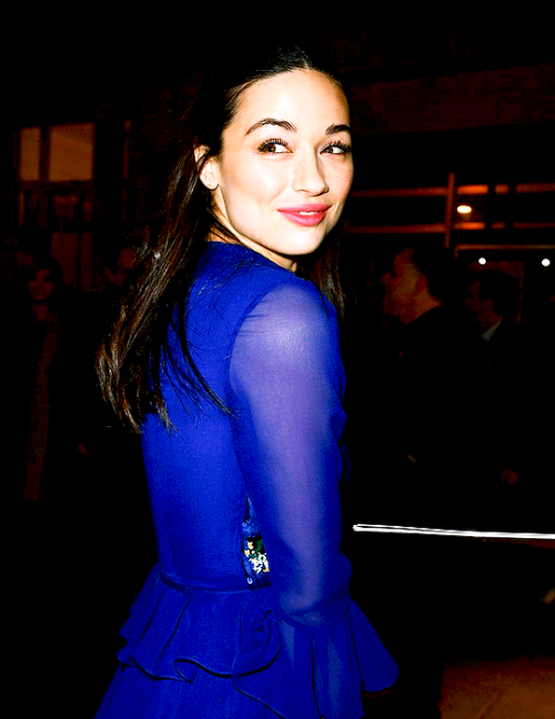 crystalreedgif:Crystal Reed attends the Ghostland premiere on March 12, 2018 in Paris, France.