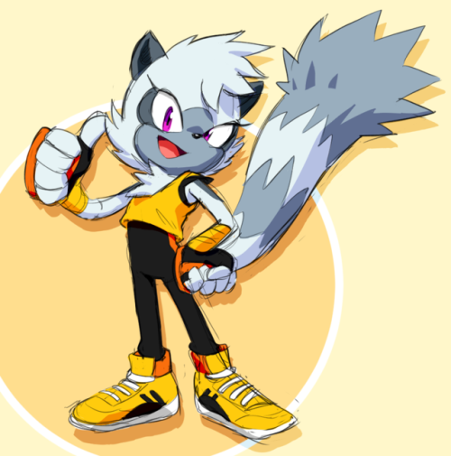 a very warm welcome to Tangle the Lemur, IDW’s new character for the Sonic comics! we have high hope