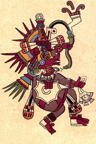 The Aztec religion, polytheistic and based on nature incorporated the main god of tribes they conque