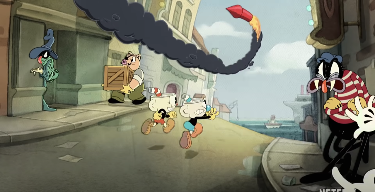 Now, Gordon, it was a canon event. — Cuphead is going to get