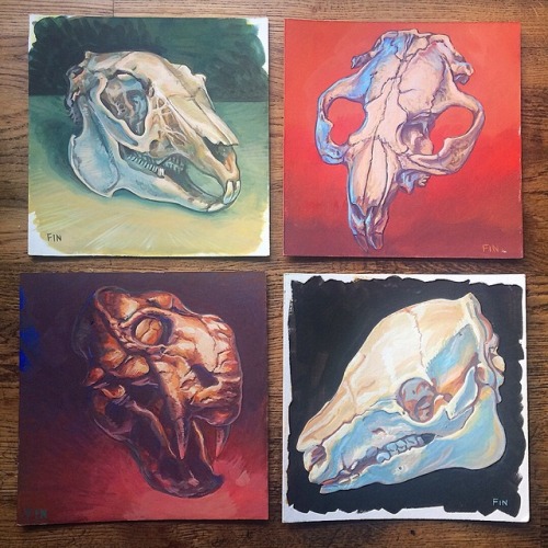 thecivilizedplanets:gouache paintings for sale on my site www.finneganmatthews.com/paintings/