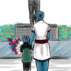 sketchyziedrak:  Happy mother’s day Shepard.