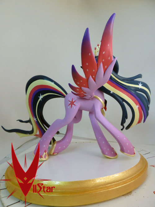 viistar: Ultra Fancy Hoofer Princess Rainbow Power GO!  6″  - 2015 Princess Twilight Sparkle OOAK Sculpt  - Auction until 11-22 7:15 pm pst Only one is made per year and designs will not be repeated ^^ Ebay: http://www.ebay.com/itm/-/301800076912?