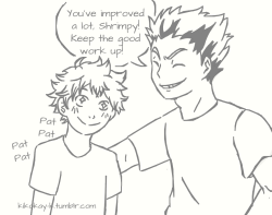 kikokay-k:  Ayyy, happy Father’s day, lmao I love Bokuto I love Bokuto I love Bokuto I also ditched homework for this I DIDN’T EVEN GET TO COLOR KUROO’S HAIR 