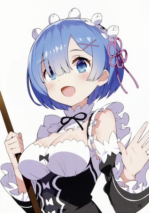 matsui hiroaki re zero kara hajimeru isekai seikatsu cleavage maid tagme screening | #413640 | yande.re