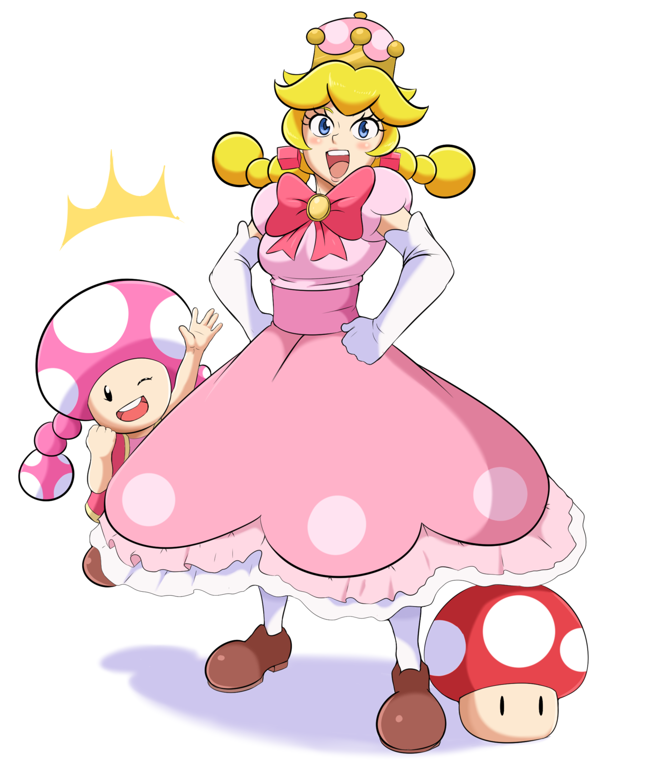 zeromomentaii:    Still thinking about that Peachette…   Picarto Patreon Twitter
