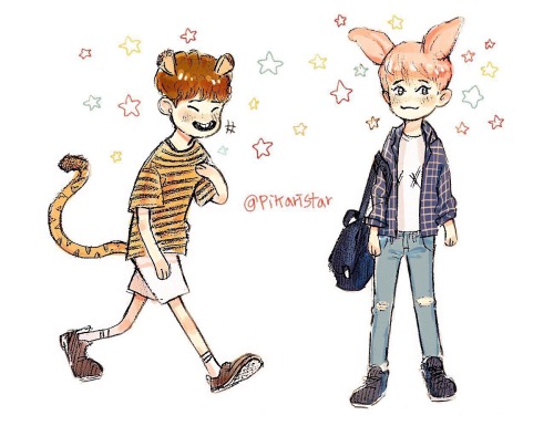 Tigger Hoshi & piglet joshua