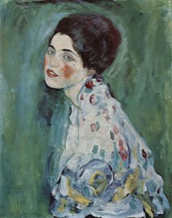 aizobnomragym: Gustav Klimt “Portrait of a Lady” 