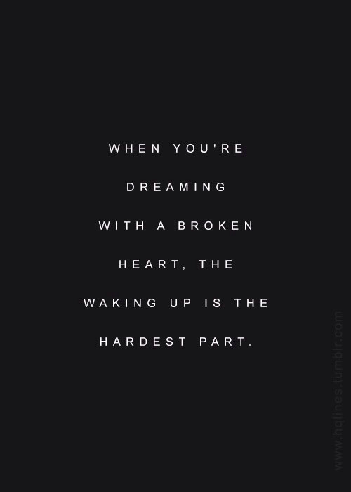 purplerosefreak:  countingtears:  ❥ on We Heart It.  Yeah it is… Especially when I’m dreaming of him… 3