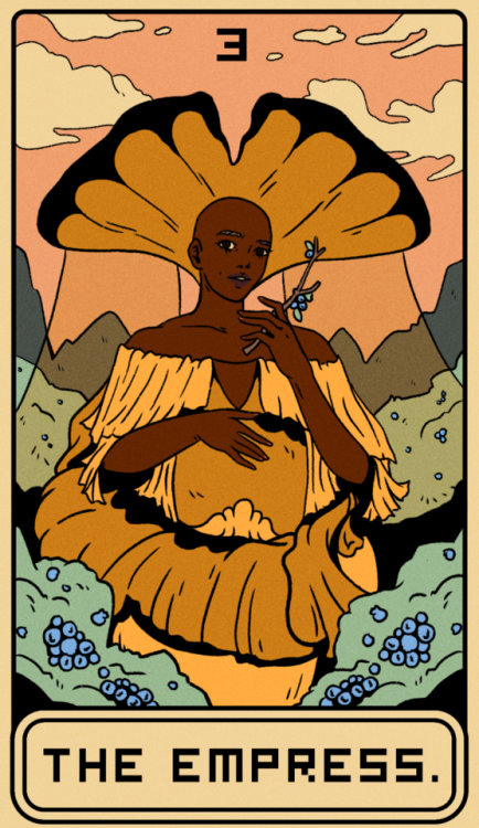 Major Arcana tarot card designs from my comic “Tales of the Tarot.”