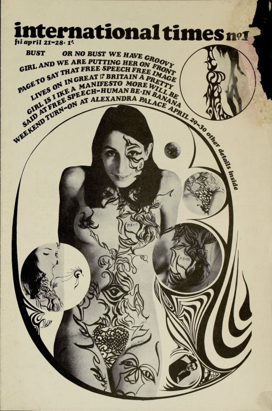 Front Page Of The International Times, (volume 1: Issue 11), 21st April 1967
