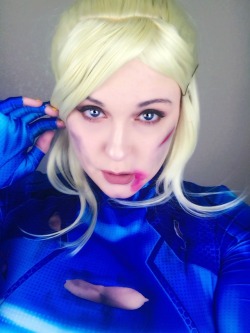 thechelhellbunny:Zero Slut Samus Thank you Ms. Chelhellbunny for gracing us with this heavenly sight.