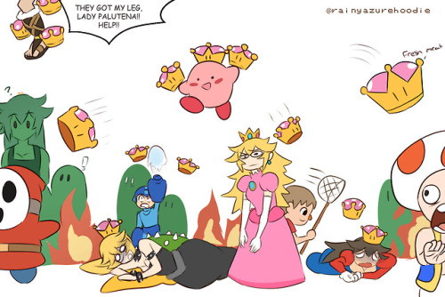 Thus Super Crown Kirby was born and chaos spread. That’s it