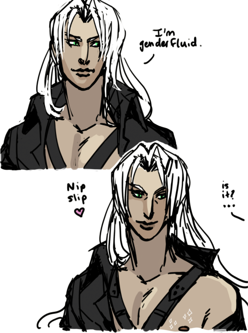 makotuesday: Sephiroth at the super-secret good end of Crisis Core: I just have one thing to say to 